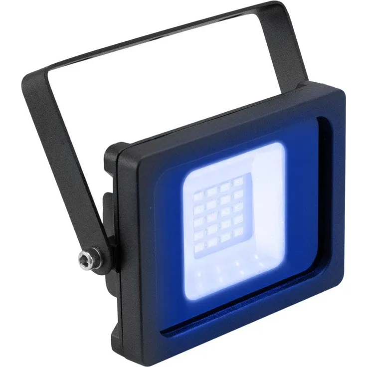 Eurolite LED IP FL-10 SMD blau Flacher Outdoor-Scheinwerfer (IP65) mit farbigen LEDs