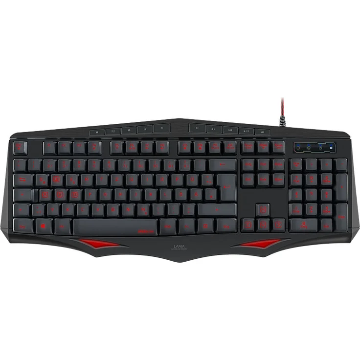 LAMIA Gaming Keyboard, black - NOR Layout QWERTY – Bild 1