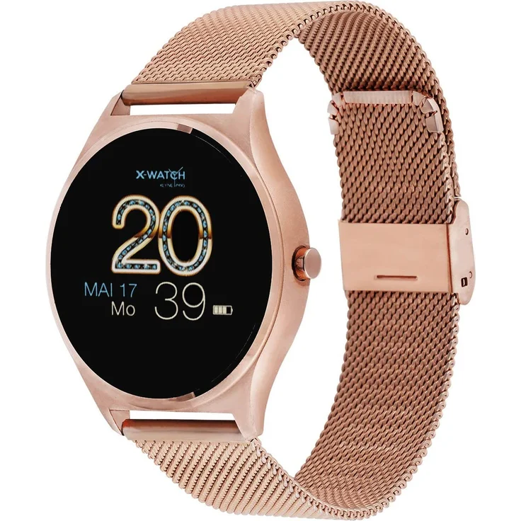 xlyne Joli XW Pro Smartwatch Damen, 45mm, Metallgehäuse, Roségold – Bild 2