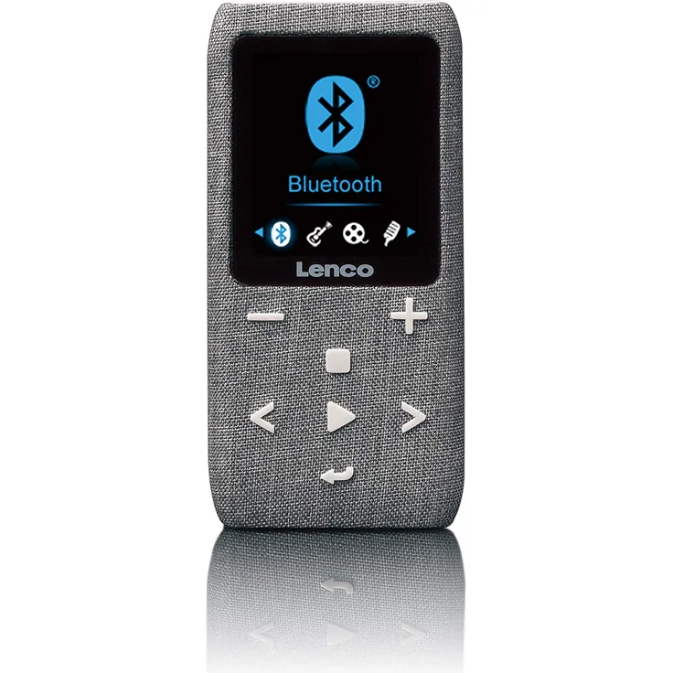 Lenco Xemio-861 - Bluetooth MP3 Player - 8GB Micro-SD Karte - Bluetooth - FM-Radio - Sprachmemo Funktion - 1,8“ TFT Display - E-book Funktion - bis zu 64GB Speicherplatz - Pink
