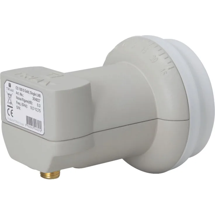 TRIAX CS 100 Gold Universal Single LNB Speisesystem 1 Ausgang 1 Teilnehmer