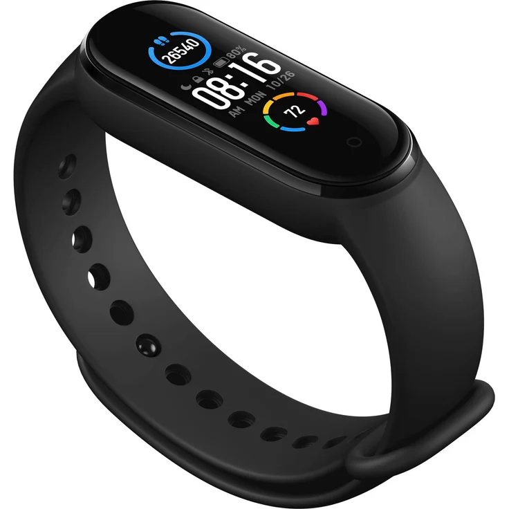 Xiaomi Mi Smart Band 5 Fitness-Tracker Unisex, Einheitsgröße, Kunststoffarmband, Schwarz – Bild 7
