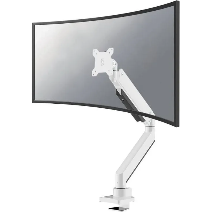 NewStar NM-D775WHITEPLUS Tischhalterung für Curved Monitore bis 49“, weiß