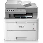 Brother DCP-L3550CDW 3-in-1-Multifunktionsgerät (Farbdrucker, 45 db), 512 MB Speicher, doppelseitiges Drucken, 50f, Ethernet-Verbindung mit Wi-Fi/Direct-Anschluss (EN 18ppm), inkl. 1000 Seiten Toner