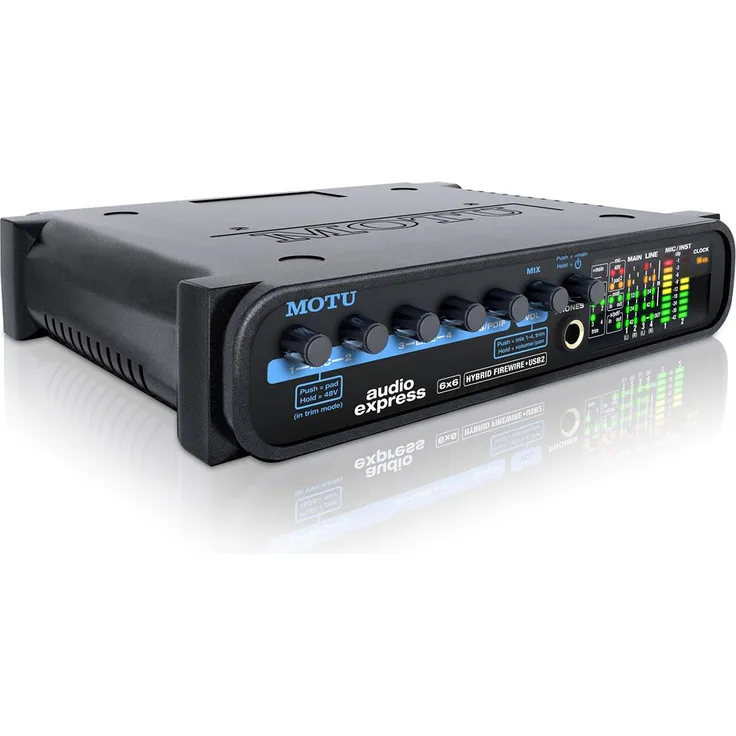 Motu Audio Express Schnittstelle Audio 6 x 6 Hybrid FW-USB2