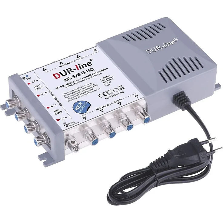 DUR-line Multischalter MS 5/8 G-HQ bis 8 Teilnehmer