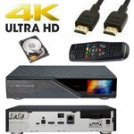 Dream Multimedia Dreambox DM920 UHD 4K 1x DVB-S2X Multistream Dual Tuner inkl., 2000 GB Festplatte