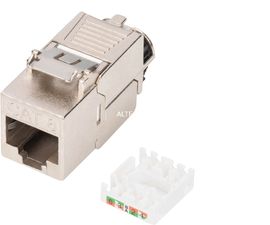 Digitus Keystone-Modul Cat. 8.1, silber-weiß, geschirmt, 24 Stück