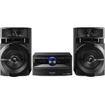 Panasonic SC-UX104EG-K CD-Micro-Musik (Bluetooth, Tuner (DAB+-FM), USB, AUX-IN, DJ Jukebox, 300 Watt RMS) schwarz