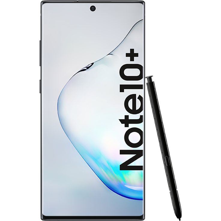 Samsung Galaxy Note 10+ Smartphone 17,27cm Pixel (6,8 Zoll) AMOLED-Display, 256GB interner Speicher, 12GB RAM, Dual-SIM, Android, Aura Black