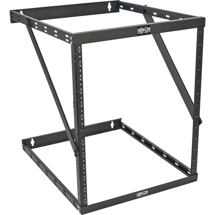Tripp Lite SRWO8U22DP Rack 67,5 kg Wandmontiertes Regal 22U Schwarz - Racks (67,5 kg, Wandmontiertes Regal, 22U, Schwarz, 48,3 cm (19 Zoll), offen)