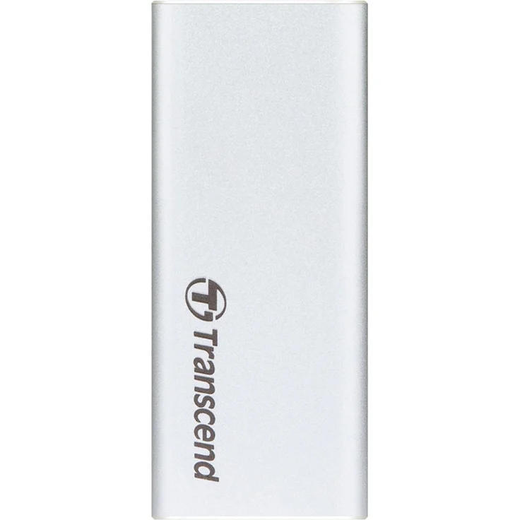 Transcend ESD240C - Solid-State-Disk - 120 GB - extern (tragbar) - M.2 - USB 3.1 Gen 2 (USB-C Steckverbinder) - Silber (TS120GESD240C) – Bild 3