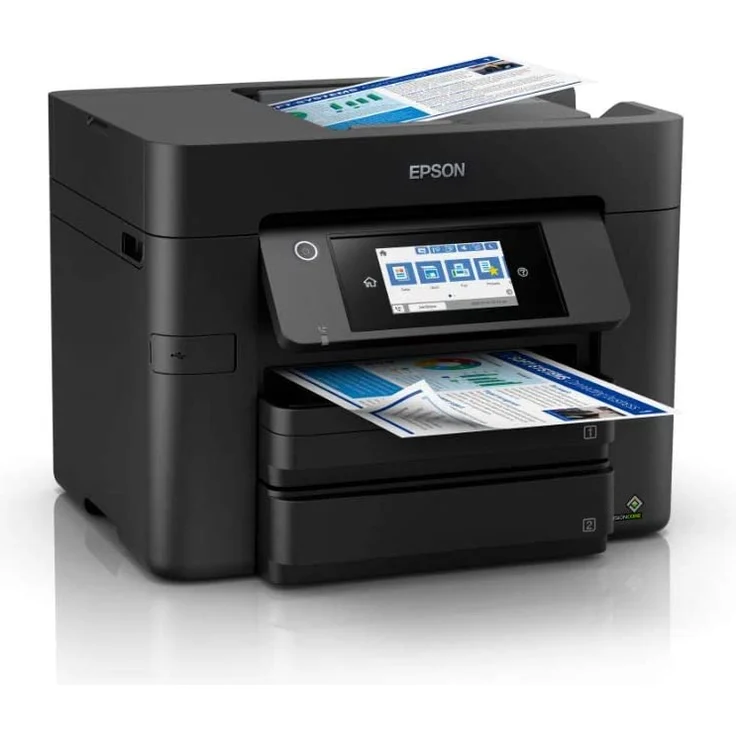 Epson WorkForce Pro WF-4830DTWF 4-in-1 Tintenstrahl-Multifunktionsgerät (Drucker, Scanner, Kopierer, Fax) Auflösung: 4800 x 2400, USB, LAN, WLAN, NFC, AirPrint, Mobile Print, WiFi-Direct (C11CJ05402) – Bild 2