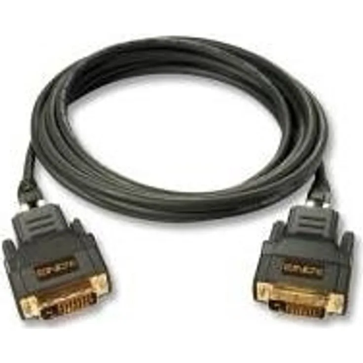 LINDY 32599 DVI Extender Cat6 Classic Extenderlösung mit flexiblem RJ45 Kabel schwarz