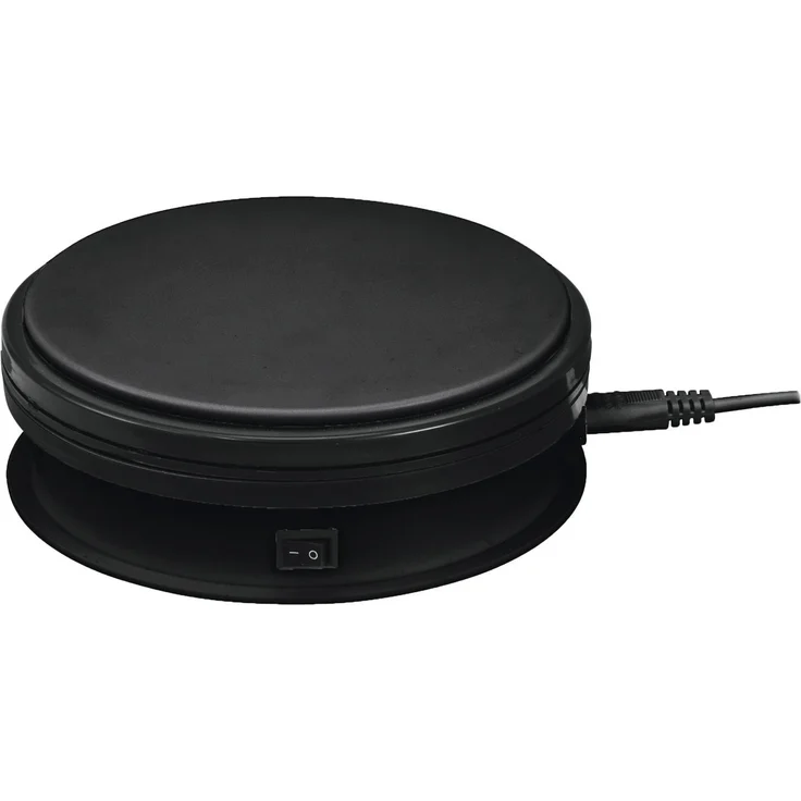 Europalms Drehteller 15cm bis 5kg schwarz