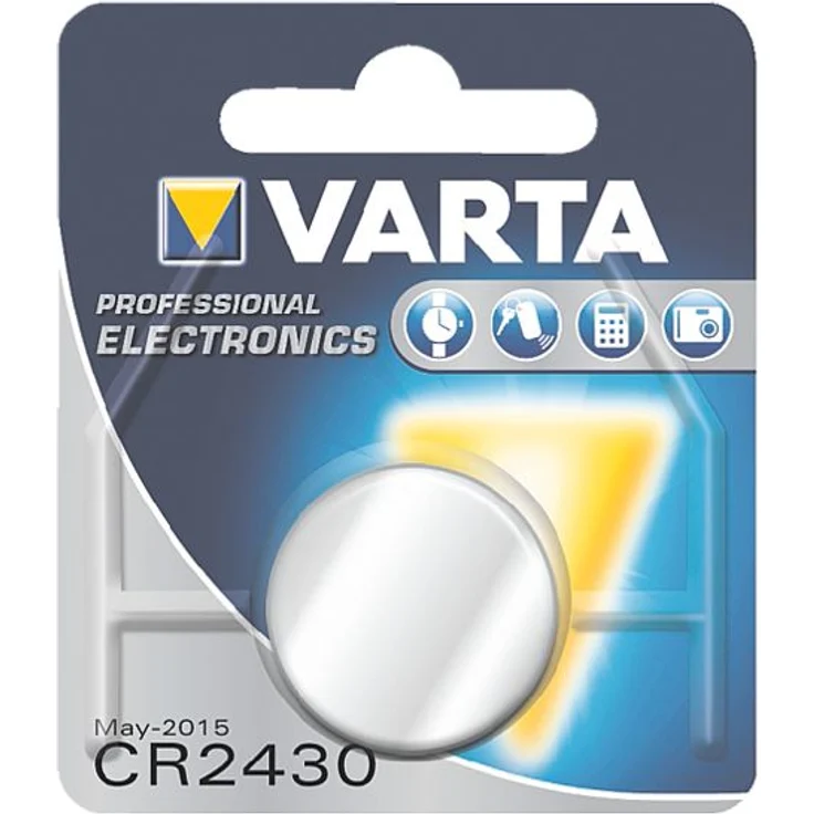 2-power 3V Lithium Single-use Battery CR2430 - Batterien (Single-use Battery, CR2430, Lithium, Knopf-Münze, 3 V, 1 Stück(e)) – Bild 1