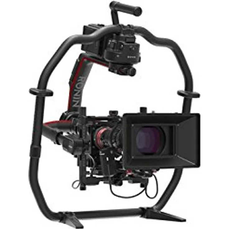 DJI Ronin 2 - Vielseitiges 3-Achsen Stabilisierungssystem (für profesionelle Einsätze, Motoren mit hohem Drehmoment unterstützen Kameras mit bis zu 13,6 kg, Ausbalancierung für präzise Kontrolle)