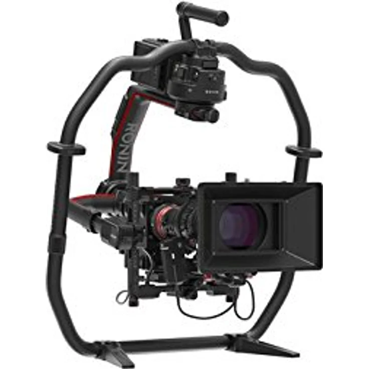 DJI Ronin 2 - Vielseitiges 3-Achsen Stabilisierungssystem (für profesionelle Einsätze, Motoren mit hohem Drehmoment unterstützen Kameras mit bis zu 13,6 kg, Ausbalancierung für präzise Kontrolle)