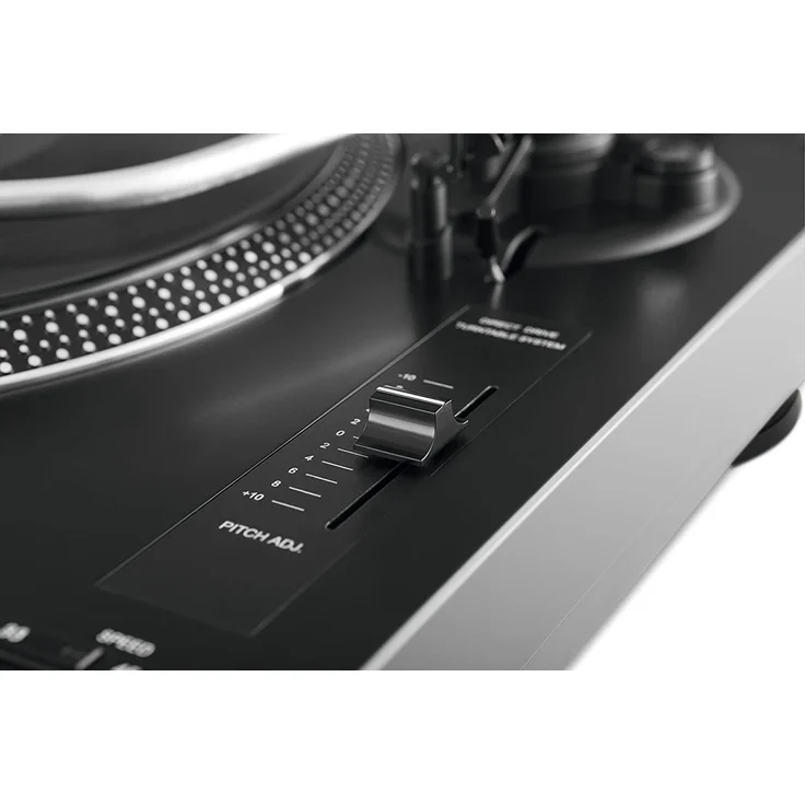 TechniSat TECHNIPLAYER LP 300 - Profi-USB-DJ-Plattenspieler (mit Scratch-Funktion und Digitalisierungsfunktion (Drehzahl: 33-45 U-min, Quarzgesteuerter Direktantrieb)) schwarz – Bild 3
