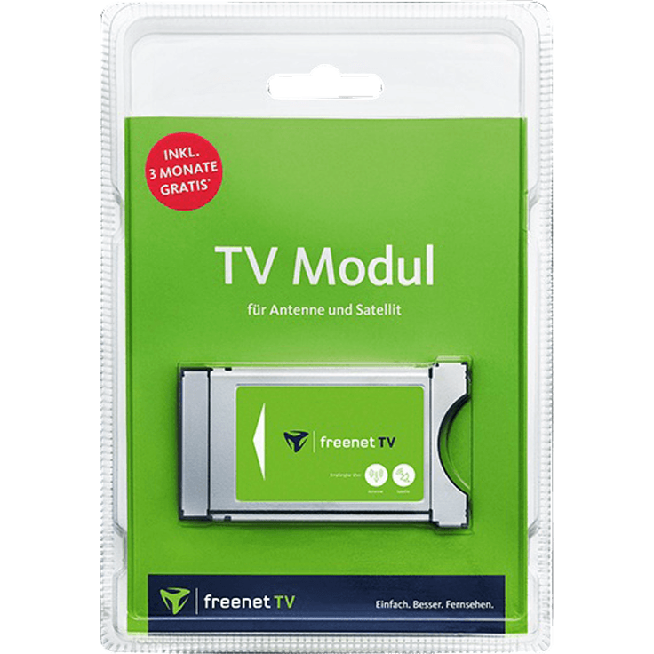 freenet TV 89001 CI+ TV Modul für Antenne DVB-T2 HD, mit 3 Monaten  – Bild 6