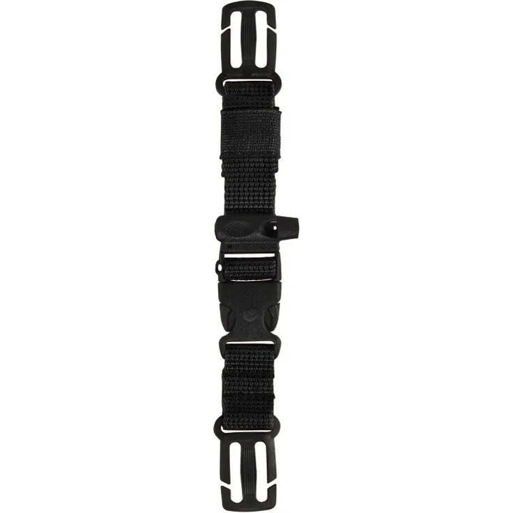 FJÄLLRÄVEN Unisex-Adult Kånken Travel Accessory- Luggage Strap, Black, Einheitsgröße
