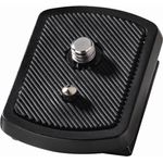 00004008 Stativ-Kameraplatte für Dreibeinstativ ''Star 75'' (Schwarz)