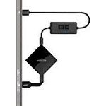 Mission USB Stromkabel - Ladekabel - Power Kabel für Amazon Fire TV Stick 4K mit erweiterten Batterie-Management und integriertem 2000mAh Lithium-Ionen-Akku - Schwarz - MC45