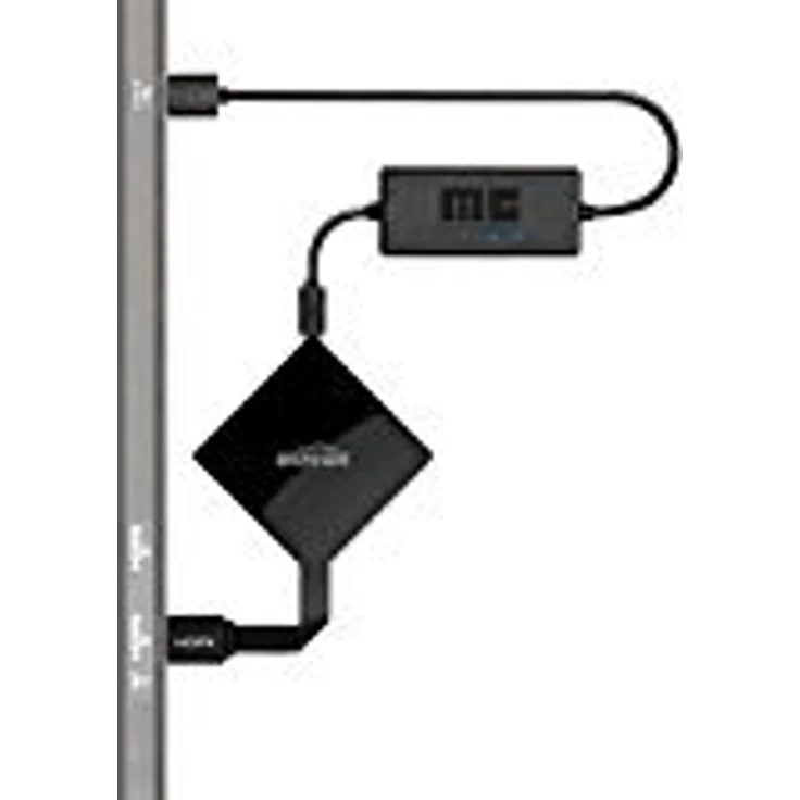 Mission USB Stromkabel - Ladekabel - Power Kabel für Amazon Fire TV Stick 4K mit erweiterten Batterie-Management und integriertem 2000mAh Lithium-Ionen-Akku - Schwarz - MC45 – Bild 1