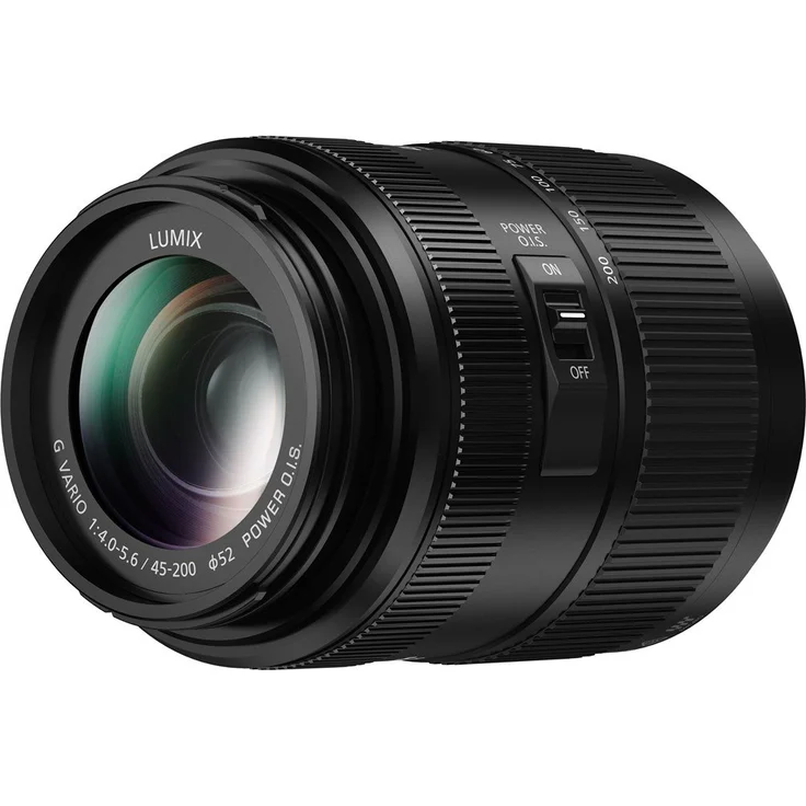 Panasonic H-FSA45200E Lumix G Vario 45-200 mm- F4.0-5.6 II-O.I.S. schwarz – Bild 2