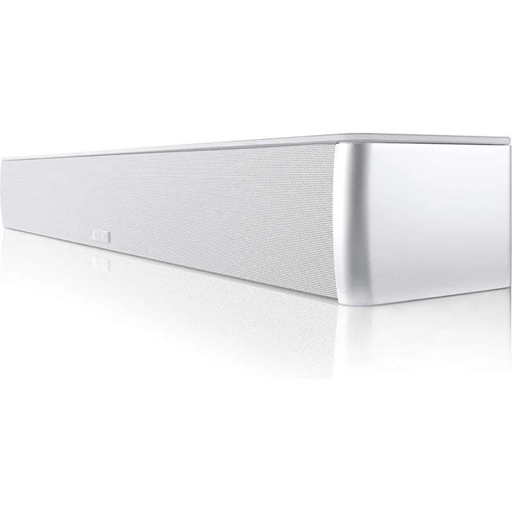 Canton DM 5 2.1 Soundbar mit Subwoofer, kabellos/kabelgebunden, geeignet für TV, silber – Bild 3