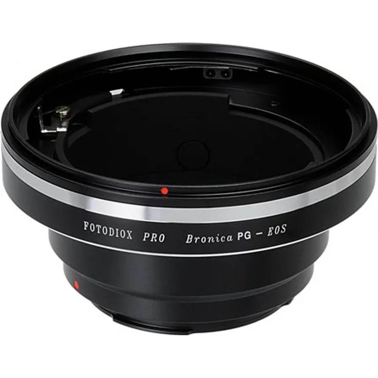 Fotodiox Pro Lens Mount Adapter, Bronica GS (GS-1) PG Lens to Canon EOS EF, EF-S Mount Camera such as EOS 7D, 5D, 60D & Rebel T3