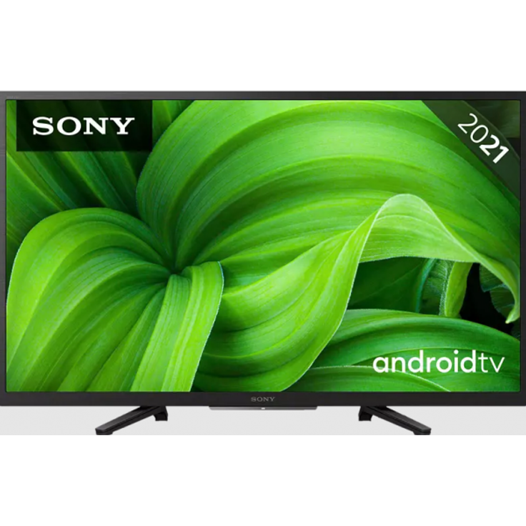 Sony KD-32W800 80 cm (32 Zoll) LED Smart TV (HD ready, HDR) HD-Triple-Tuner (Sat, Antenne, Kabel) Modelljahr 2021 Energieklasse F (DE-Modell)