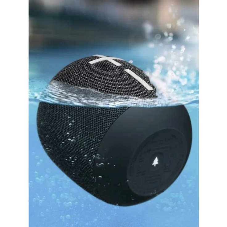 Ultimate Ears Wonderboom 2 Tragbarer Bluetooth-Lautsprecher, 360° Sound, Wasserdicht & Staubdicht, Outdoor-Modus, Verbinden Sie 2 Lautsprecher für Stereo-Sound, 13-Stunden Akkulaufzeit - schwarz – Bild 8