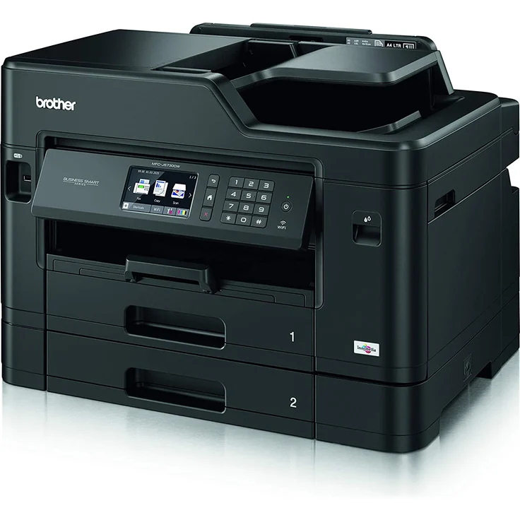 Brother MFC-J5730DW (4-in-1) Multifunktionsdrucker - (Tintenstrahl) Farbe, Druckgeschwindigkeit: 22 s/w, 20 Farbe, Auflösung: 4800 x 1200, LAN, (MFCJ5730DWG1) – Bild 3