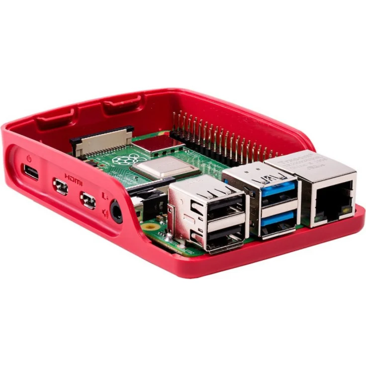 Raspberry Pi 1876751 PC-Gehäuse Weiß – Bild 2