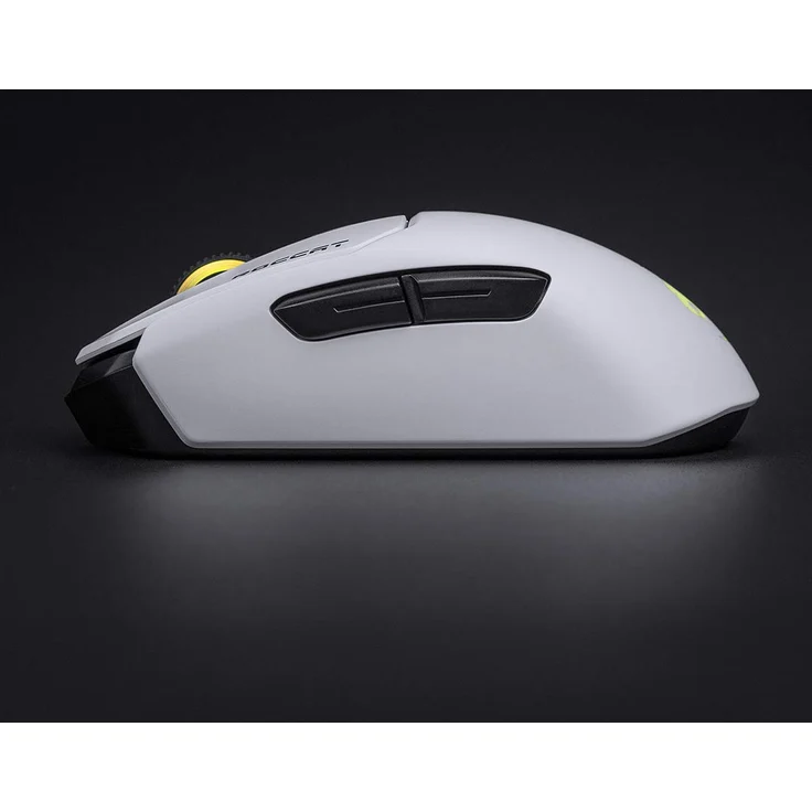 Roccat Kain 202 AIMO RGB Gaming Maus (16.000 DPI Owl-Eye Sensor, Kabellos, Titan Click Technologie), weiß – Bild 4
