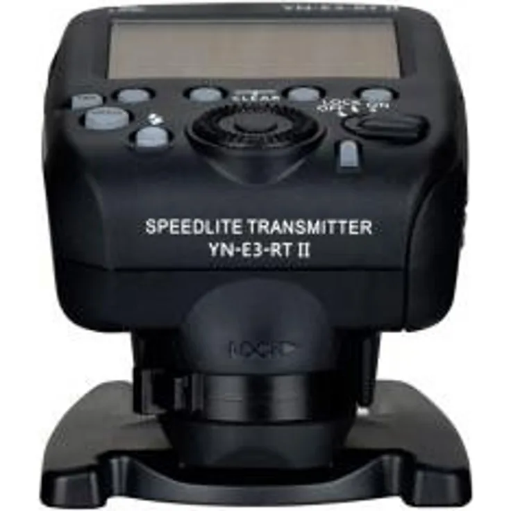 YONGNUO Flash Speedlite Transmitter YN-E3-RT II, E-TTL Blitz- und Funkauslöser für YN600EX-RT (II) &