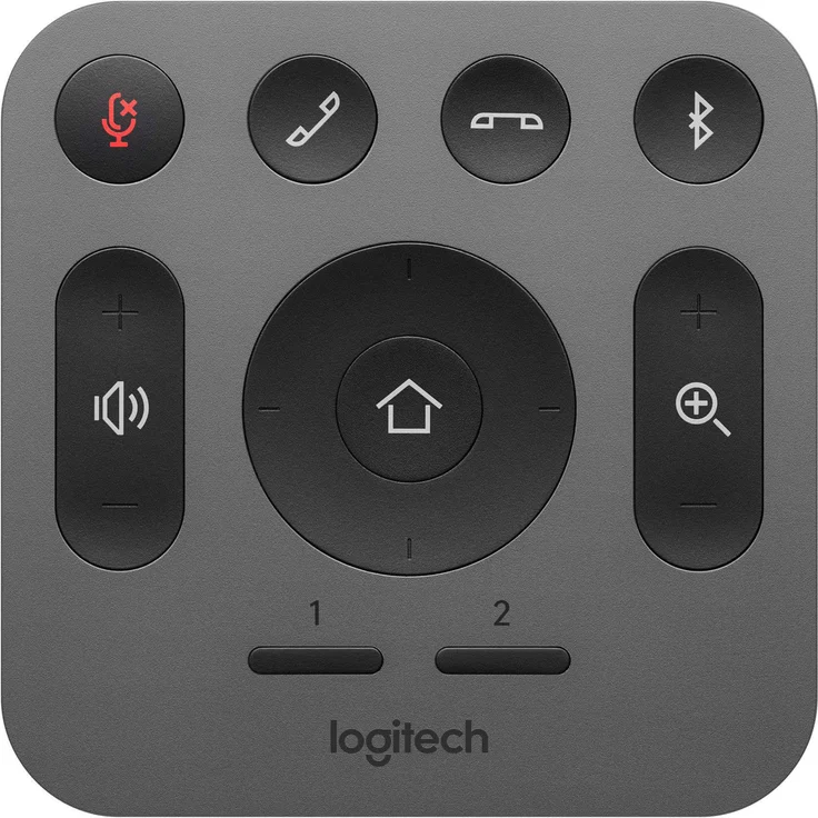 Logitech MEETUP Videokonferenz-Webcam, Ultra-HD 4K, 120° Blickfeld, Motorisierte Neigung, Integrierte Lautsprecher, Full Duplex & Advanced Beamforming Mikrofone, Für kleinere Meetingräume - Schwarz (960-001102) – Bild 3