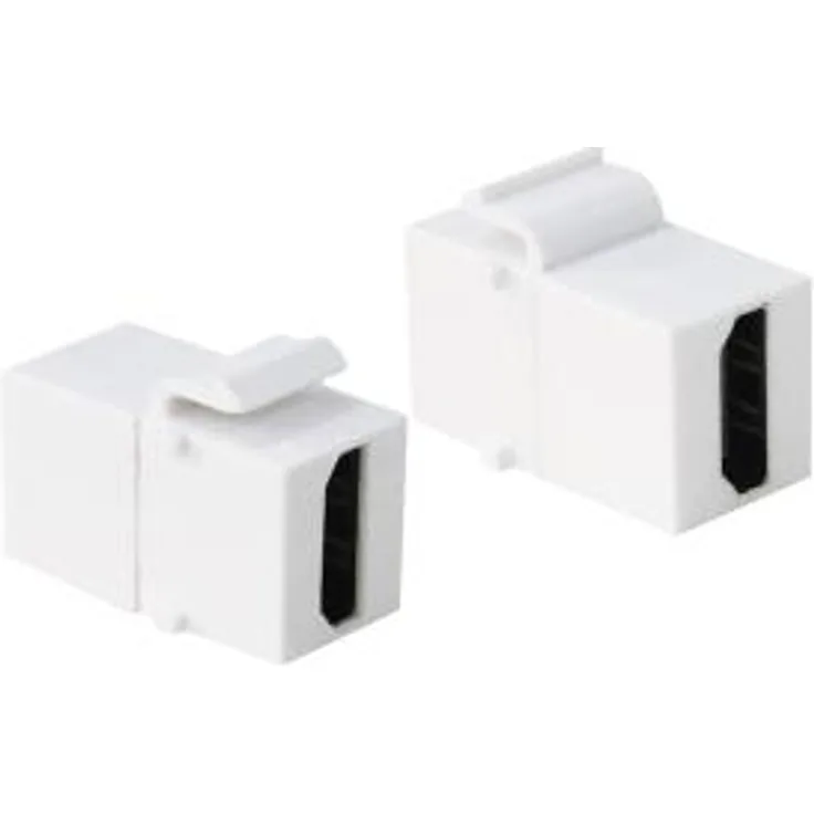 LogiLink 1 x HDMI ? Kabel Interface-Gender Adapter (HDMI, HDMI, weiblich-weiblich, weiß, gold)