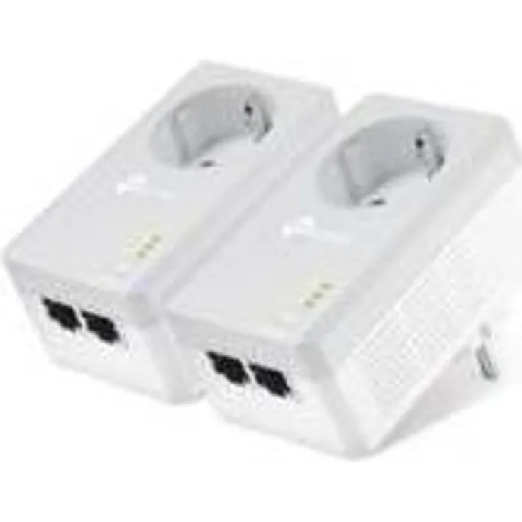 TP-LINK TL-PA4022P KIT - Powerline Netzwerkadapter (600 Mbit-s, 600 Mbit-s, Weiß)