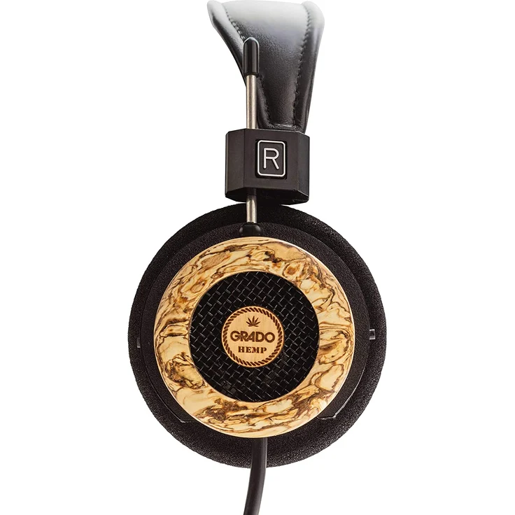 Grado The Hemp Limited Edition, Kabelgebundener On-Ear-Kopfhörer, braun, schwarz – Bild 2