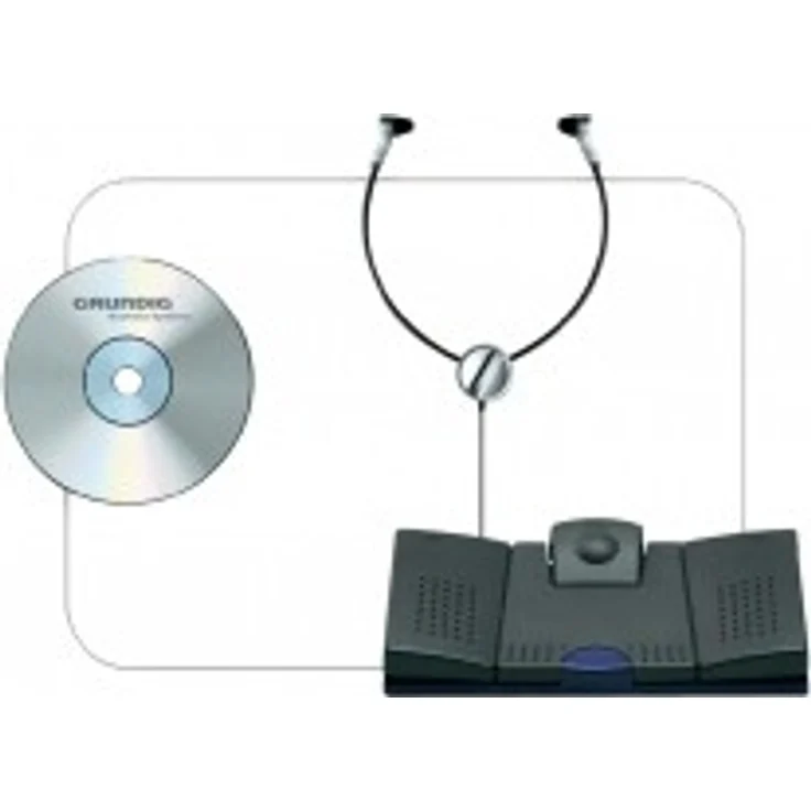 Digta Transcription Starter Kit 568 (KDC5670-12), Schreibplatz mit Diktiersoftware