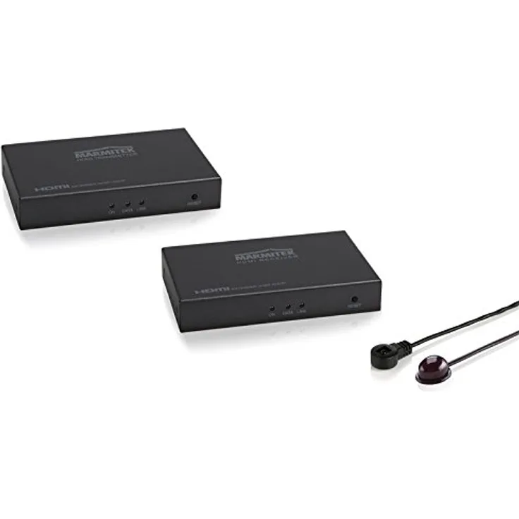Marmitek MegaView 91 - HDMI Extender - über 1 CAT 5e-6 Kabel oder Netzwerk (IP-LAN) - Full HD - 1080P - 120m - zusätzliche Empfänger - Infrarot Rückkanal - HDMI Extender über vorhandenes Netzwerk