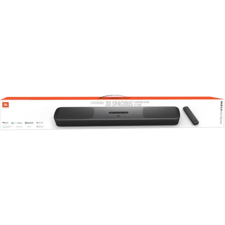 JBL Bar MultiBeam 5.0 Soundbar ohne Subwoofer, Dolby Atmos, kabelgebunden, geeignet für TV, schwarz – Bild 9