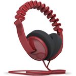 InnoDevice WV100070 InnoWave Plus Over Ear Designer Kopfhörer rot