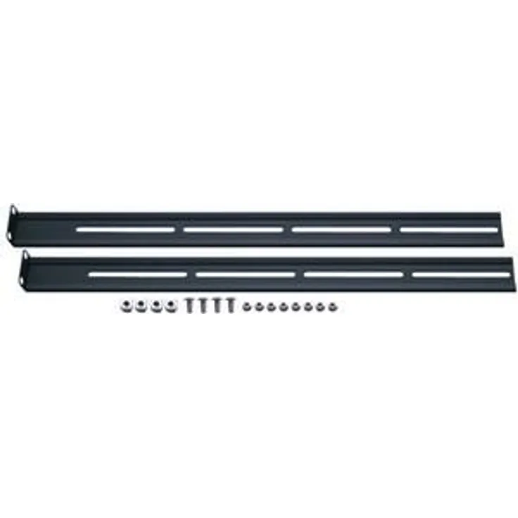 Aixcase AIX-19KUMR-B Montageschienen für 48,3 cm (19 Zoll) Tastaturschubladen schwarz