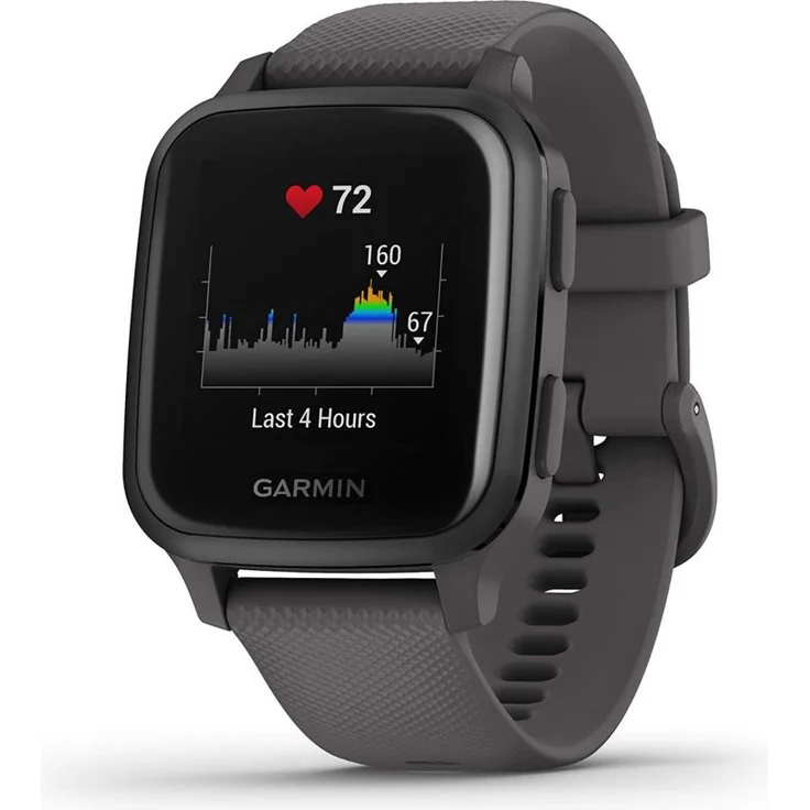 Garmin Venu Sq Smartwatch GPS, Unisex, Kunststoffgehäuse, Schiefer/Grau (010-02427-10) – Bild 3