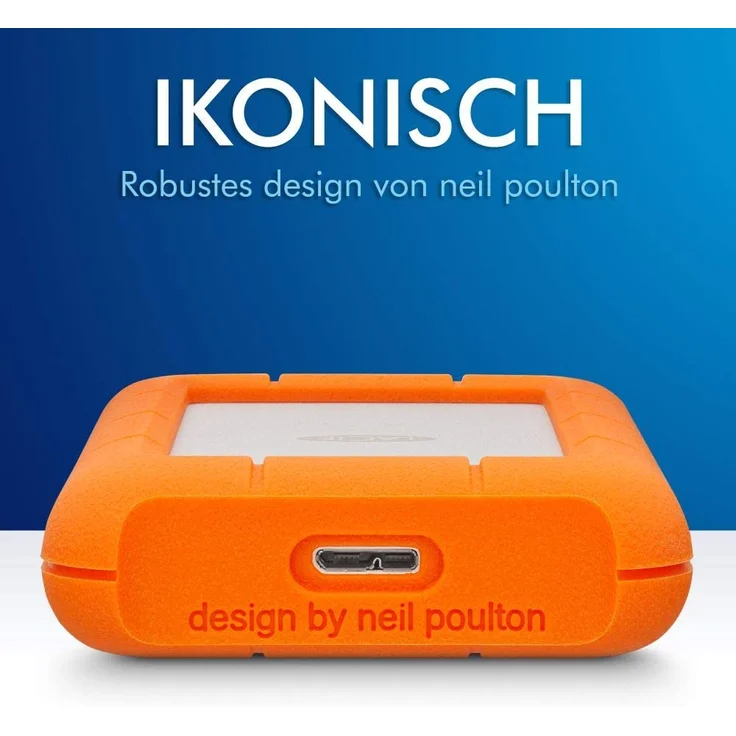 LaCie Rugged Mini - Festplatte - 5 TB - extern (tragbar) - USB 3.0 – Bild 4