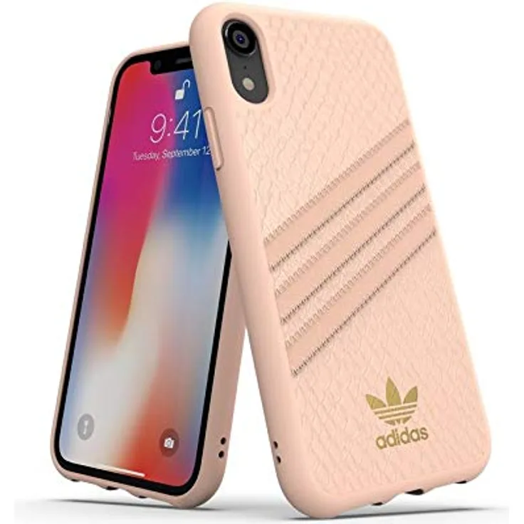 Adidas Moulded Handy Hülle 16,5 cm (6,5 Zoll) Pink - Handyhüllen (Apple iPhone XR, 16,5 cm (6,5 Zoll) pink)