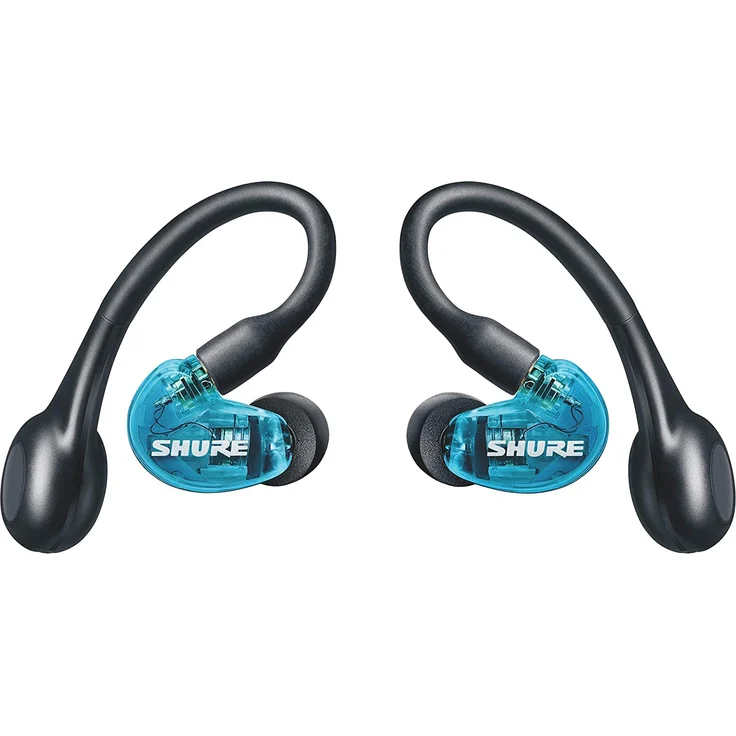 Shure Aonic 215 True Wireless In-Ear Kopfhörer, mit Bluetooth, Mikrofon, geeignet für Sport, blau – Bild 2